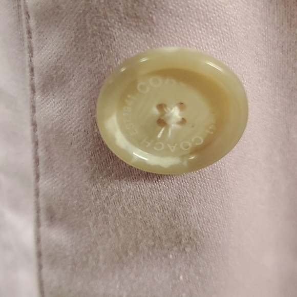 Coach Lavender Jacket Size Small - Picture 5 of 5